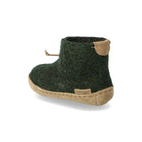 glerups Boot kids Boot with leather sole Forest