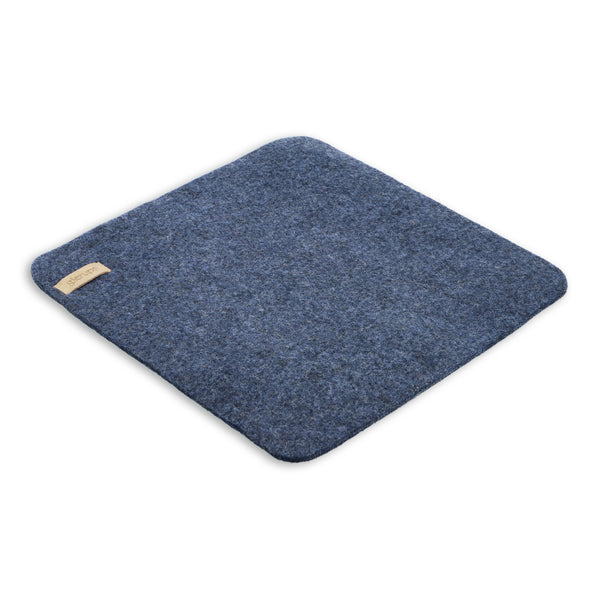 glerups Seat cushion, Square 32 cm Accessories Denim