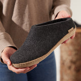 glerups Slip-on with leather sole Slip-on with leather sole Charcoal