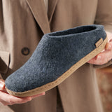 glerups Slip-on with leather sole Slip-on with leather sole Denim